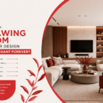 Elegant drawing room interior design with modern furniture, neutral colors, and timeless décor ideas